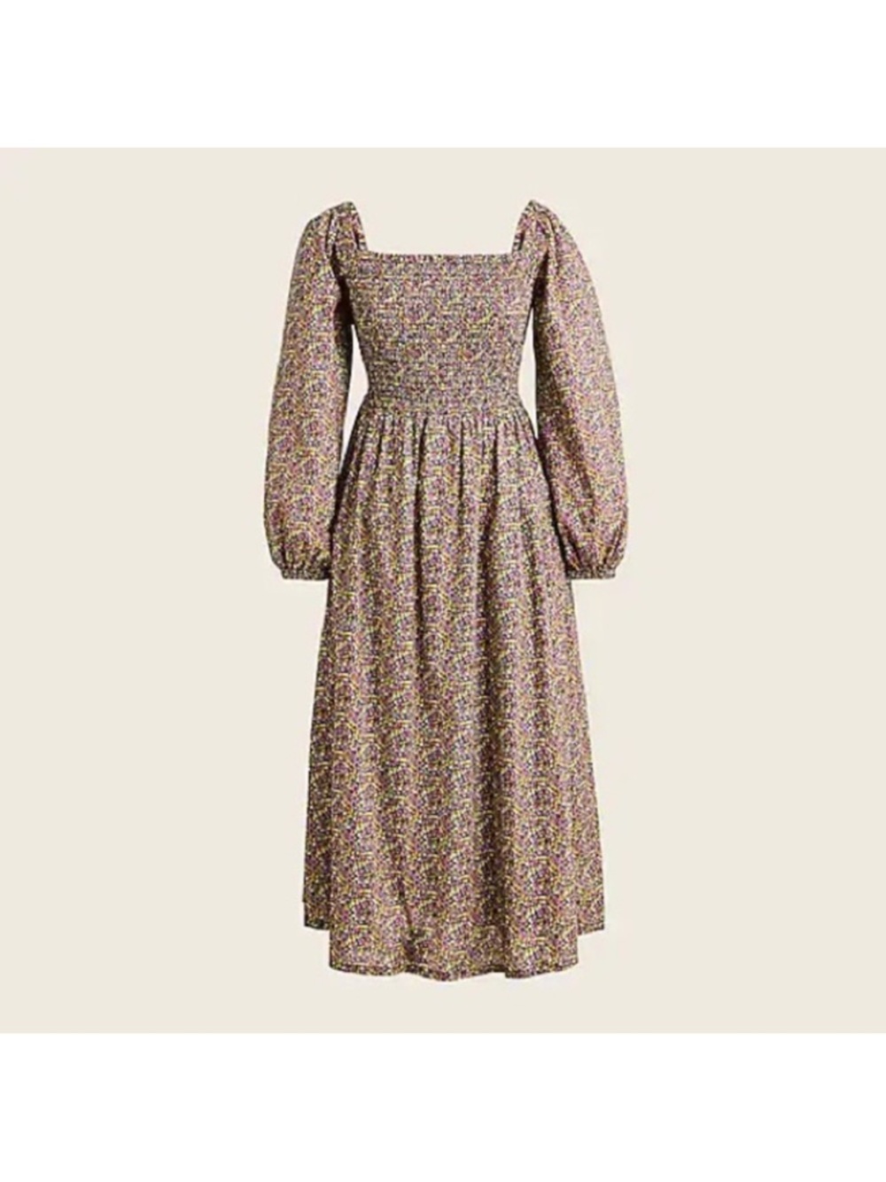 New! J.Crew sz Small S Liberty Cotton Smocked Dress NWT